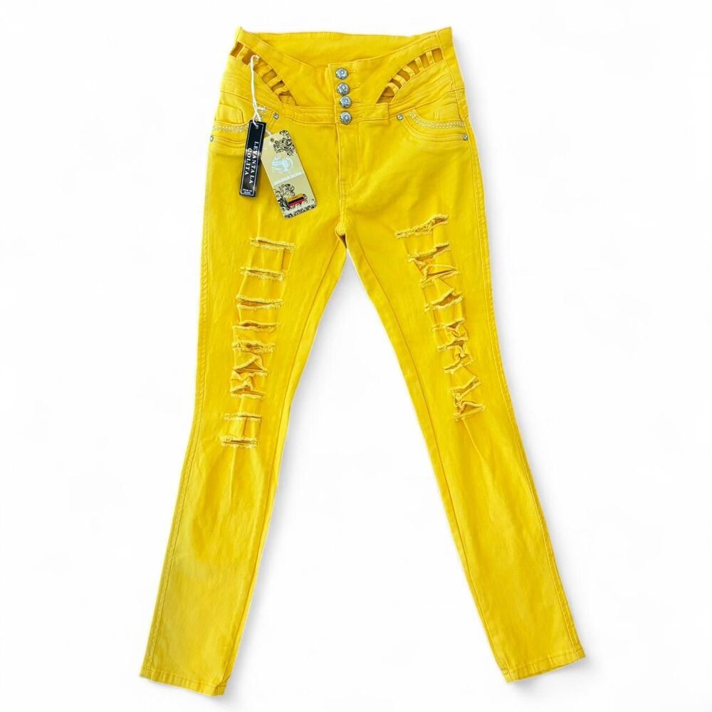 deadstock trashy y2k mcbling statement super diva jeans